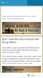 Mobile Screenshot of dougadkinsmusic.com